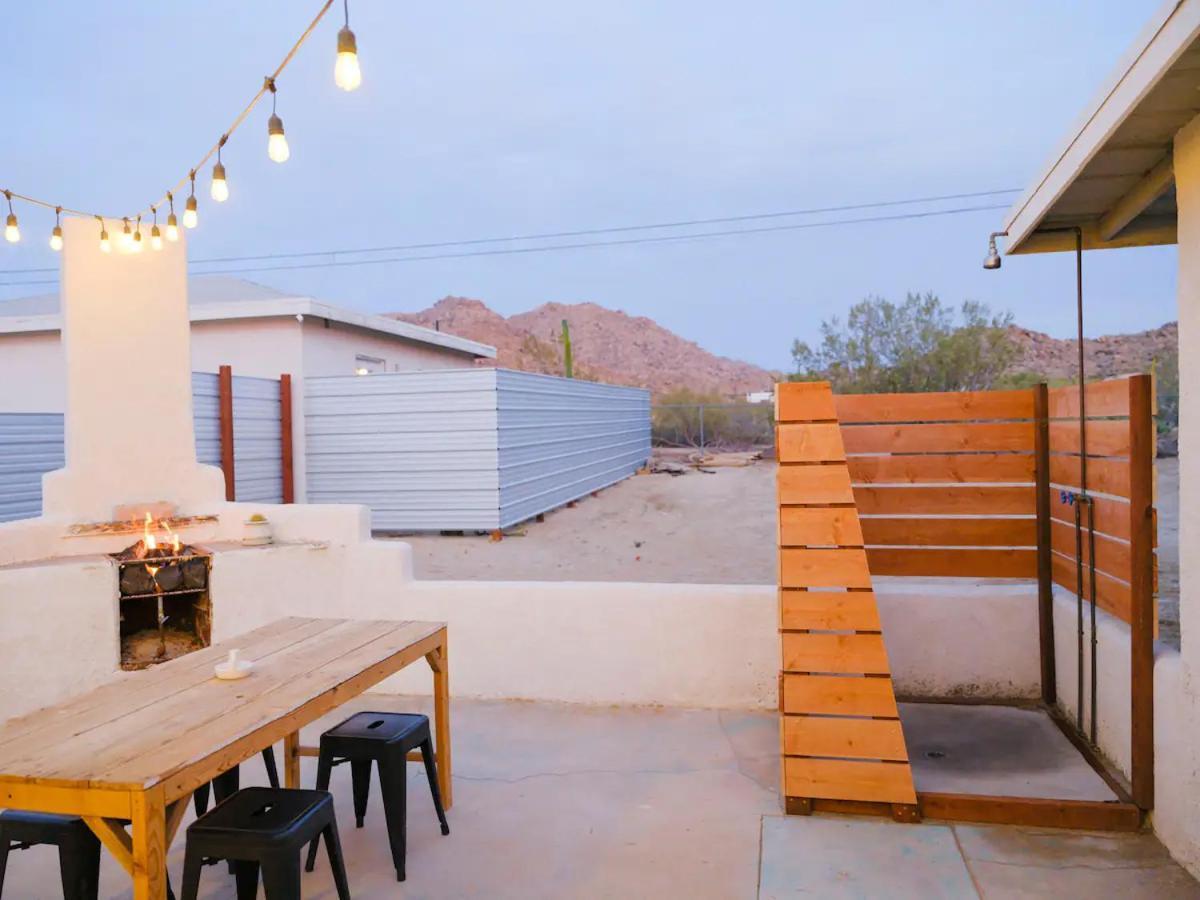 The Zen - Outdoor Shower, Gas Fireplace, Walkable To Shops & Restaurants Joshua Tree Zewnętrze zdjęcie